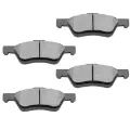 Imagen de Balatas de Disco Semi-Metalicas SMD1047 Para Ford Escape 2005-2012, Ford Escape Hybrid 2005-2012, Mazda Tribute 2005-2011, y Otros