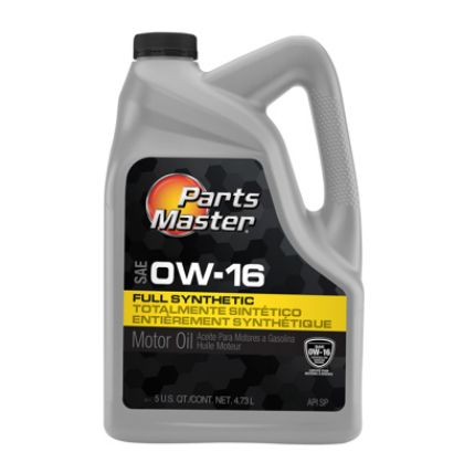 Imagen de Aceite de Motor Completamente Sintético Equipo Pesado Parts Master 0W16 de 4.73 L