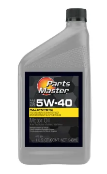 Mostrar detalles de Aceite de Motor Completamente Sintético Parts Master 5w40 de 946 ML Imagen de Aceite de Motor Completamente Sintético Parts Master 5w40 de 946 ML