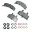 Mostrar detalles de Balatas de Disco Ceramica SCD369 Para Cadillac Escalade 1999-2000, Cadillac Full Size Cad Fwd 1990-1993, Cadillac Full Size Cad Rwd 1992-1993, y Otros Imagen de Balatas de Disco Ceramica SCD369 Para Cadillac Escalade 1999-2000, Cadillac Full Size Cad Fwd 1990-1993, Cadillac Full Size Cad Rwd 1992-1993, y Otros