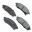 Mostrar detalles de Balatas de Disco Ceramica SCD376 Para Buick Regal 1988-1996, Chevrolet Lumina 1990-2001, Chevrolet Monte Carlo 1995-1999, y Otros Imagen de Balatas de Disco Ceramica SCD376 Para Buick Regal 1988-1996, Chevrolet Lumina 1990-2001, Chevrolet Monte Carlo 1995-1999, y Otros