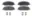 Mostrar detalles de Balatas de Disco Ceramica SCD1463 Para Ford Mustang 2011-2014 Imagen de Balatas de Disco Ceramica SCD1463 Para Ford Mustang 2011-2014