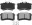 Mostrar detalles de Balatas de Disco Ceramica SCD340 Para Audi S8 2001-2003, Peugeot 405 1990-1991, Volkswagen Cabrio 1999, y Otros Imagen de Balatas de Disco Ceramica SCD340 Para Audi S8 2001-2003, Peugeot 405 1990-1991, Volkswagen Cabrio 1999, y Otros