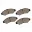 Mostrar detalles de Balatas de Disco Semi-Metalicas SMD1633 Para Audi A3 2020, Audi Q3 2020-2023, Audi S3 2015-2020, y Otros Imagen de Balatas de Disco Semi-Metalicas SMD1633 Para Audi A3 2020, Audi Q3 2020-2023, Audi S3 2015-2020, y Otros