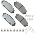 Imagen de Balatas de Disco Ceramica SCD184 Para Chevrolet P30 Van 1997-1998, Freightliner Fl50 1995-2004, Freightliner Fl60 1992-2004, y Otros