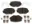 Mostrar detalles de Balatas de Disco Ceramica SCD635 Para Mazda Mx-5 Miata 1994-2005 Imagen de Balatas de Disco Ceramica SCD635 Para Mazda Mx-5 Miata 1994-2005
