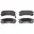Mostrar detalles de Balatas de Disco Ceramica SCD401 Para Nissan Pathfinder 1990-1995 Imagen de Balatas de Disco Ceramica SCD401 Para Nissan Pathfinder 1990-1995