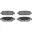 Mostrar detalles de Balatas de Disco Ceramica SCD488 Para Lexus Ls 400 1990-1992 Imagen de Balatas de Disco Ceramica SCD488 Para Lexus Ls 400 1990-1992