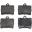 Mostrar detalles de Balatas de Disco Ceramica SCD739 Para Mercedes Benz C230 1997-1998 Imagen de Balatas de Disco Ceramica SCD739 Para Mercedes Benz C230 1997-1998