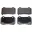 Mostrar detalles de Balatas de Disco Semi-Metalicas SMD1270 Para Jeep Grand Cherokee 2007-2019 Imagen de Balatas de Disco Semi-Metalicas SMD1270 Para Jeep Grand Cherokee 2007-2019