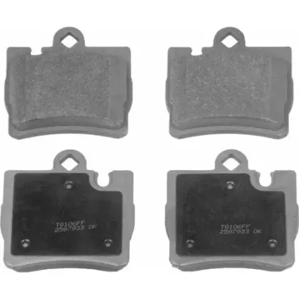 Imagen de Balatas de Disco Semi-Metalicas SMD848 Para Mercedes Benz Cl500 2000-2002, Mercedes Benz Cl55 2001-2002, Mercedes Benz Cl600 2001-2002, y Otros