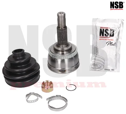 Imagen de ESPIGA RUEDA IZQ DER X-TRAIL 02-07 2.5L ALTIMA 02-06 3.5L T/AUT C/ABS INT 36 EXT 29 RR-9517 NSB