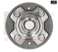 Imagen de MAZA RUEDA DELANTERA FIT 09-14 CITY 10-13 S/ABS 4BIRLOS 2309021 MH4199-B NSB