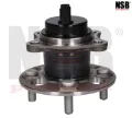 Imagen de MAZA RUEDA TRASERA YARIS 06-17 PRIUS C 18-21 C/ABS 4BIRLOS MT2370-C CONECTOR CUADRADO NSB