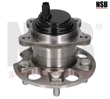 Imagen de MAZA RUEDA TRASERA IZQ HIGHLANDER 08-13 2.7L 3.5L 4X2 C/ABS 5BIRLOS MT2283-C NSB