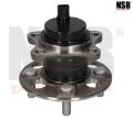 Imagen de MAZA RUEDA TRASERA YARIS 15-19 C/ABS 4BIRLOS CONECTOR RECTANGULAR NSB