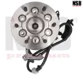 Imagen de MAZA RUEDA DELANTERA DER COLORADO 04-12 CANYON 04-12 2.9L 3.7L 4X2 C/ABS 6BIRLOS SUSP SPORT ZQ8 NSB