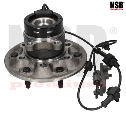 Imagen de MAZA RUEDA DELANTERA IZQ COLORADO 04-12 CANYON 04-12 3.7L 5.3L 4X2 C/ABS 6BIRLOS MG0661-C 102158 NSB