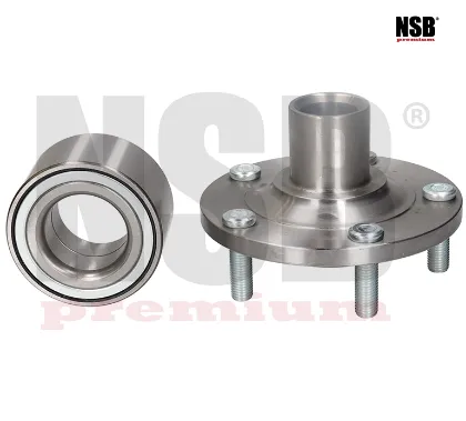 Imagen de MAZA RUEDA DELANTERA MAZDA 3 05-13 MAZDA 5 05-14 C/BALERO 5 BIRLOS 28DIENTES S/ABS NSB