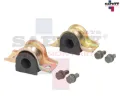 Imagen de GOMA VARILLA ESTABILIZADORA DELANTERA FIT 06-08 C/ABRAZADERA SET/2PZ