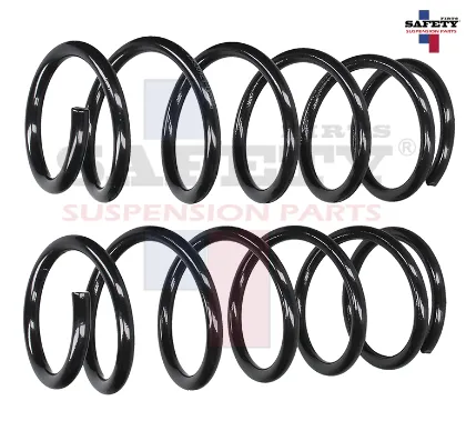 Imagen de RESORTE AMORTIGUADOR TRASERA IZQ DER SENTRA B15 01-06 RN SCALA 10-13 SET/2PZ 1816001 135004