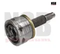 Imagen de ESPIGA RUEDA IZQ DER QUEST 93-00 3.3L VILLAGER 93-00 3.3L S/ABS I34 E32 T/AUT RR9228 NSB