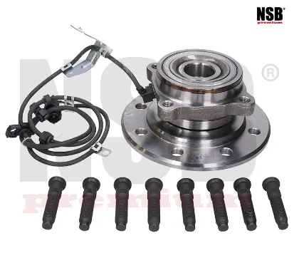 Imagen de MAZA RUEDA DELANTERA IZQ RAM 3500 98-99 4X2 4X4 C/ABS 8BIRLOS NSB