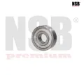 Imagen de BALERO ALTERNADOR UNIVERSAL 14X47X17MM TAPA METALICA NSB