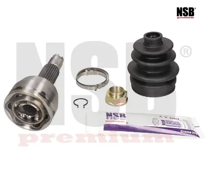 Imagen de ESPIGA RUEDA IZQ DER FIESTA 98-01 1.3L 1.4L S/ABS I20 E25 T/STD RR9267 75213S NSB